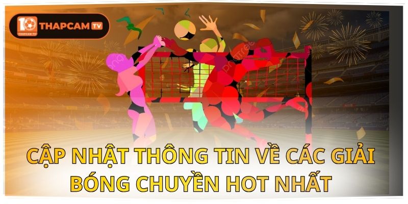 Cập Nhật Thông Tin Về Các Giải Bóng Chuyền Hot Nhất 1 giải bóng chuyền